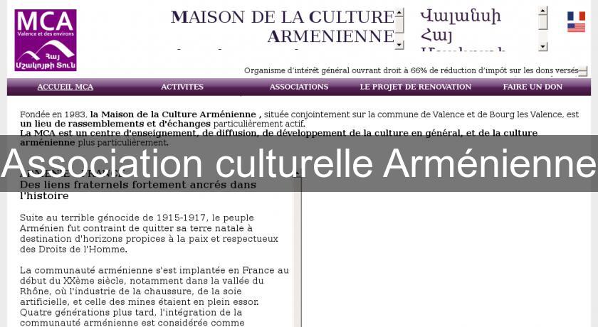 Association culturelle Arménienne Association culturelle Arménienne