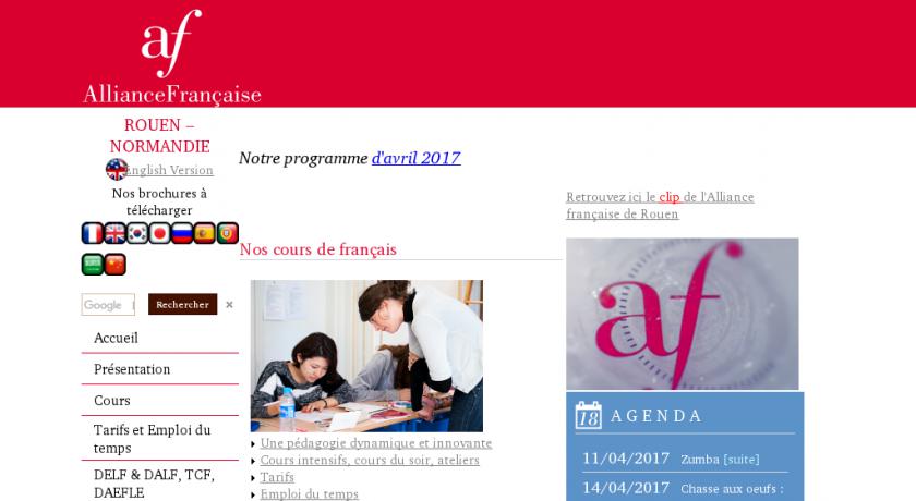 Alliance Française Rouen - cours langue Alliance Française Rouen - cours langue