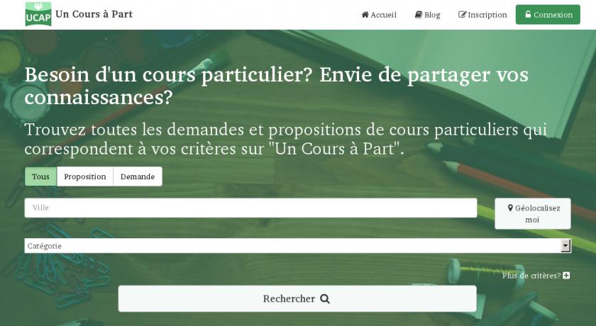 Annonces offres de cours particuliers Annonces offres de cours particuliers