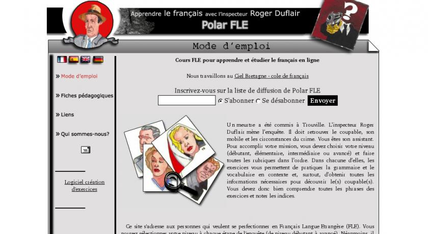Apprendre le français - Polar FLE Apprendre le français - Polar FLE