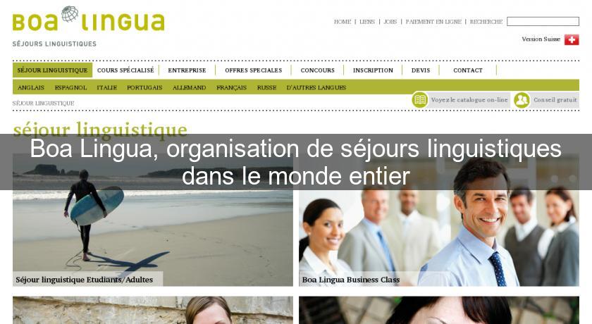 Boa Lingua, organisation de séjours linguistiques dans le monde entier Boa Lingua, organisation de séjours linguistiques dans le monde entier
