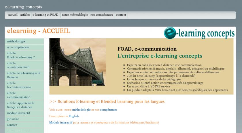 Conception de modules et outils pour l'apprentissage des langues en ligne Conception de modules et outils pour l'apprentissage des langues en ligne