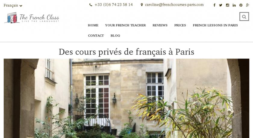 Cours de français langue étrangère à Paris Cours de français langue étrangère à Paris