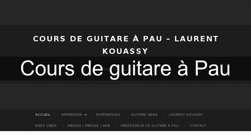 Cours de guitare à Pau Cours de guitare à Pau