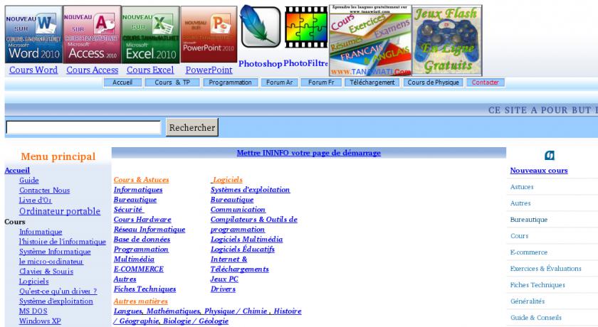 Cours et exercices en informatique et bureautique Cours et exercices en informatique et bureautique