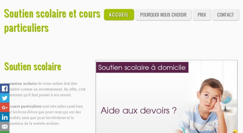 Soutien scolaire et aide aux révisions Soutien scolaire et aide aux révisions
