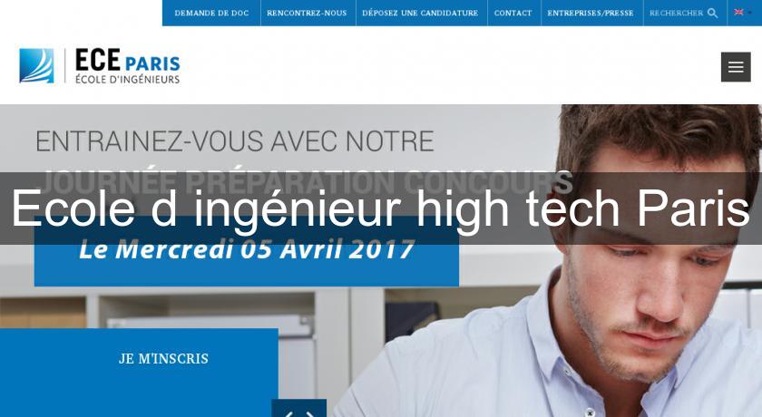 Ecole d'ingénieur high tech Paris Ecole d'ingénieur high tech Paris