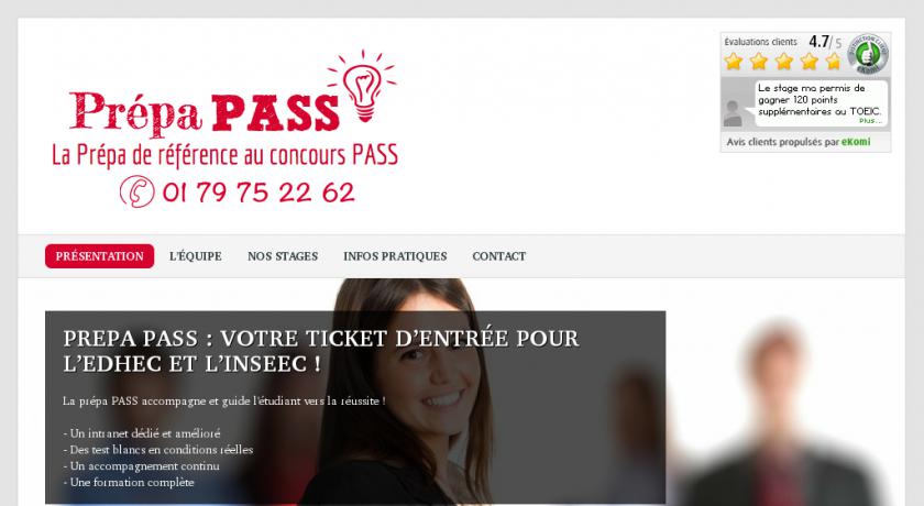 Préparer le concours Pass, Paris 8e Préparer le concours Pass, Paris 8e