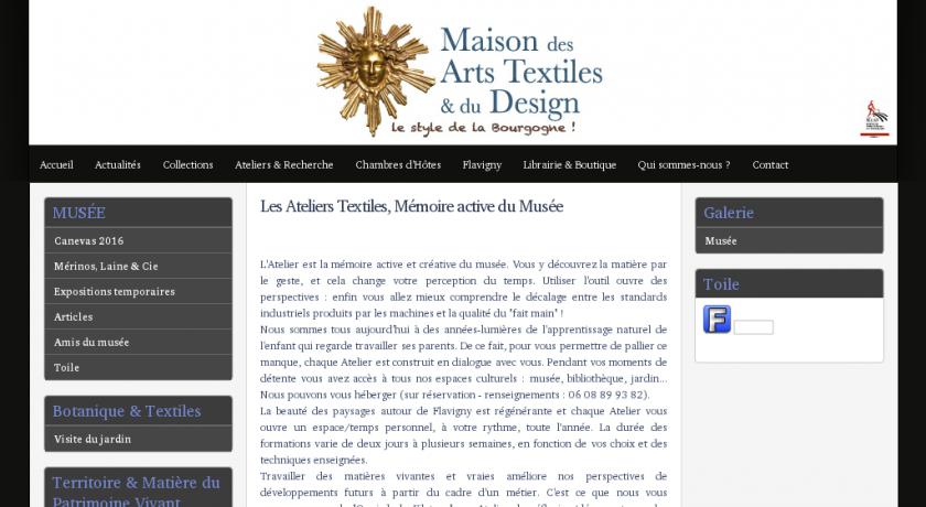 Ateliers de création textile artisanale et jardin botanique à Flavigny sur Ozerain, en Côte d'Or (21) Ateliers de création textile artisanale et jardin botanique à Flavigny sur Ozerain, en Côte d'Or (21)