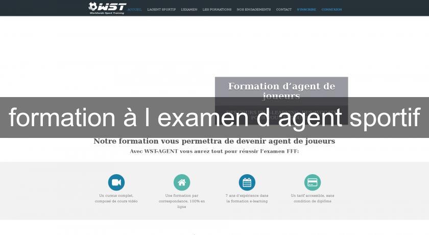 formation à l'examen d'agent sportif formation à l'examen d'agent sportif