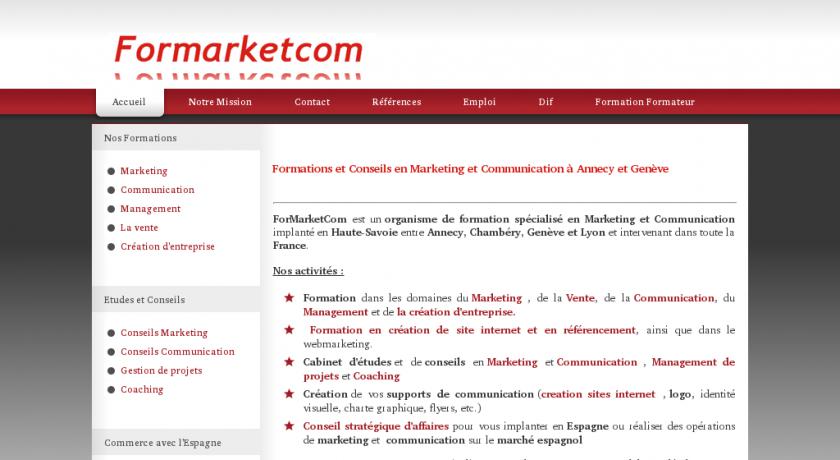 Formation Conseil en Marketing et Communication Formation Conseil en Marketing et Communication