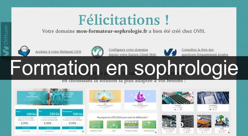 Formation en sophrologie Formation en sophrologie