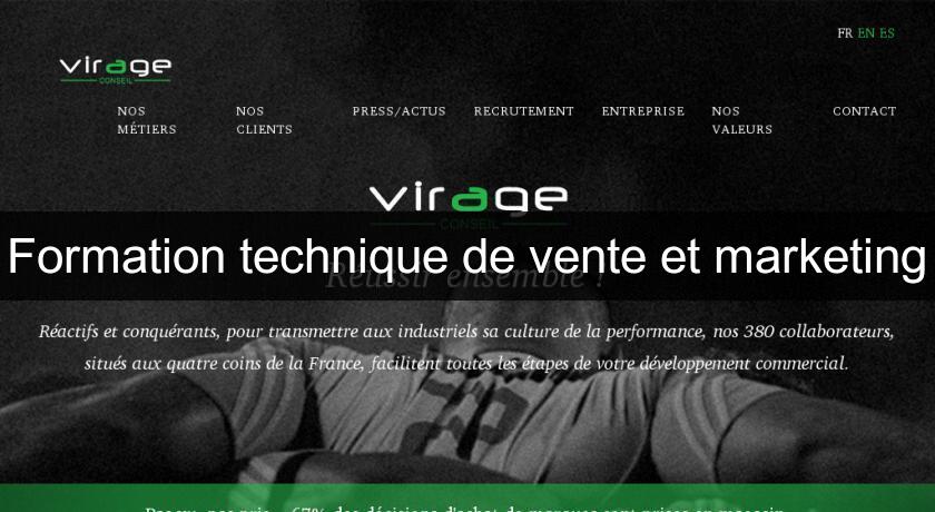 Formation technique de vente et marketing Formation technique de vente et marketing
