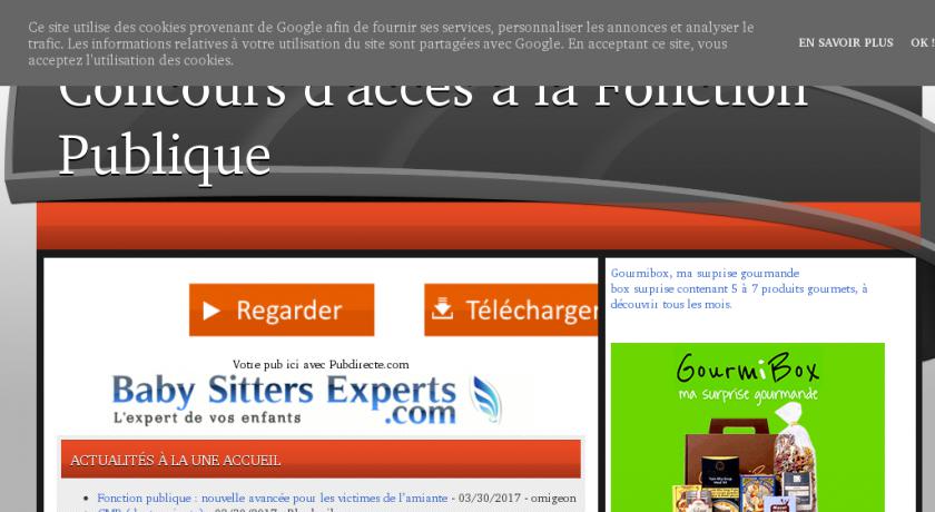 Informations pratiques sur les concours administratifs Informations pratiques sur les concours administratifs