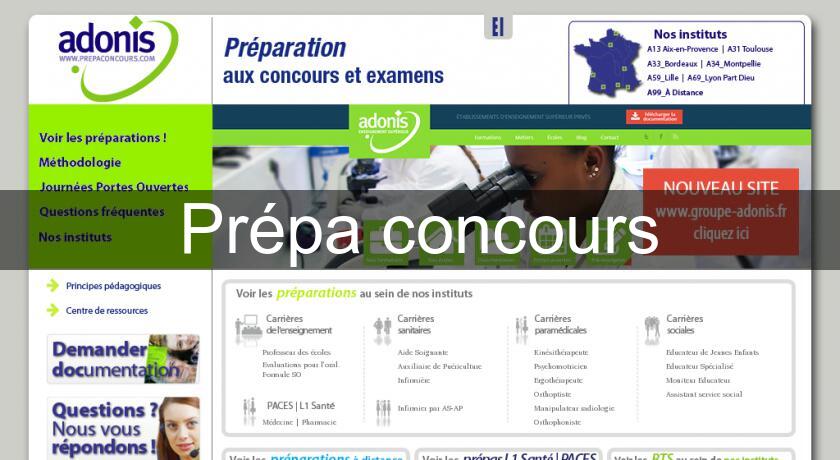 Prépa concours Prépa concours