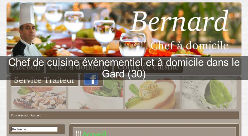 Chef de cuisine évènementiel et à domicile dans le Gard (30) Chef de cuisine évènementiel et à domicile dans le Gard (30)