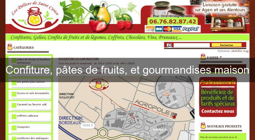 Confiture, pâtes de fruits, et gourmandises maison Confiture, pâtes de fruits, et gourmandises maison