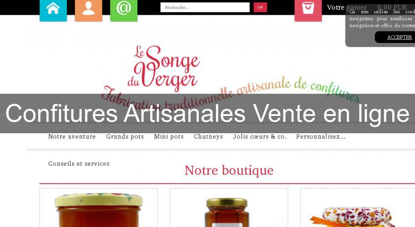 Confitures Artisanales Vente en ligne Confitures Artisanales Vente en ligne