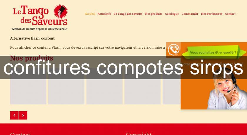 confitures compotes sirops confitures compotes sirops