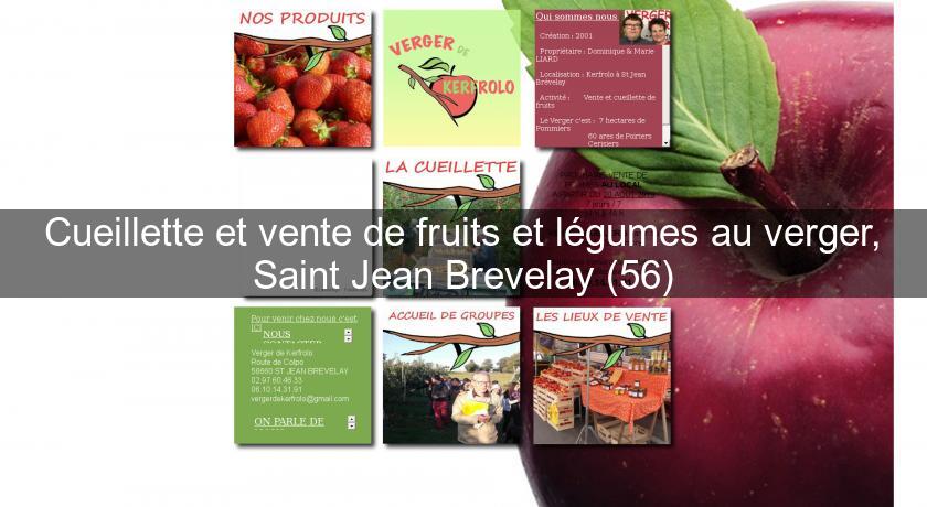 Cueillette et vente de fruits et légumes au verger, Saint Jean Brevelay (56) Cueillette et vente de fruits et légumes au verger, Saint Jean Brevelay (56)