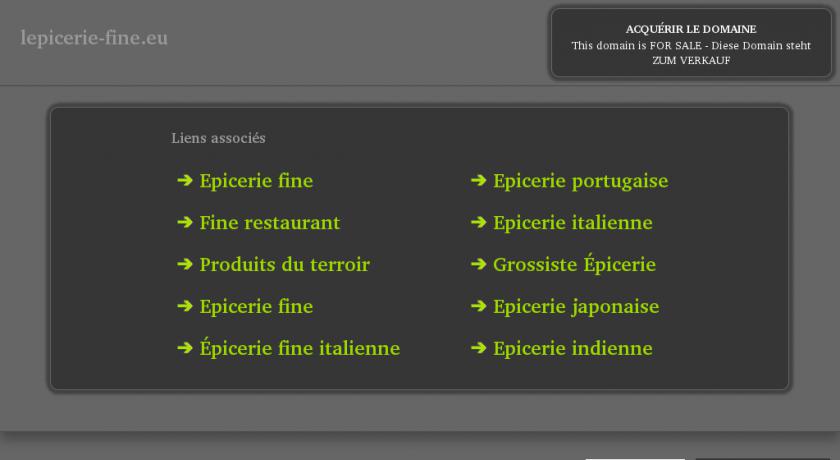 épicerie fine épicerie fine