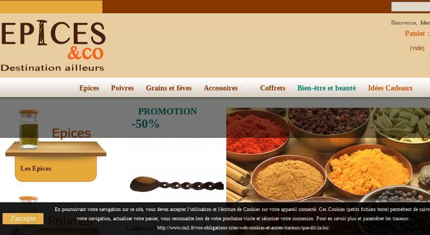 Epices & Co, destination Ailleurs: boutique d'épices et aromates en ligne Epices & Co, destination Ailleurs: boutique d'épices et aromates en ligne