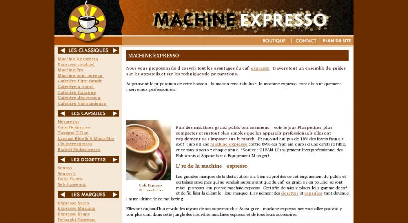 Machine expresso - guide du café espresso Machine expresso - guide du café espresso