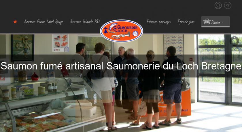 Saumon fumé artisanal Saumonerie du Loch Bretagne Saumon fumé artisanal Saumonerie du Loch Bretagne