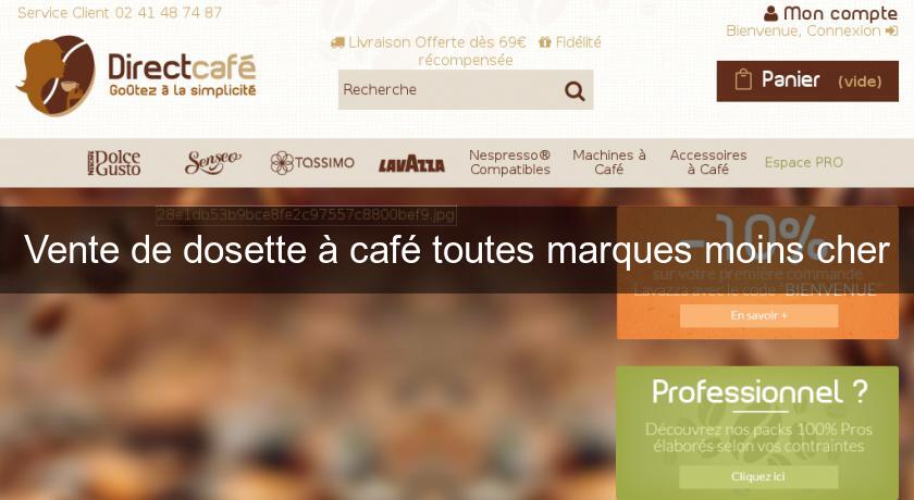 Vente de dosette à café toutes marques moins cher Vente de dosette à café toutes marques moins cher