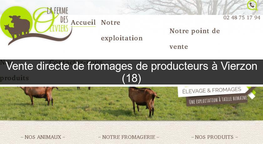 Vente directe de fromages de producteurs à Vierzon (18) Vente directe de fromages de producteurs à Vierzon (18)