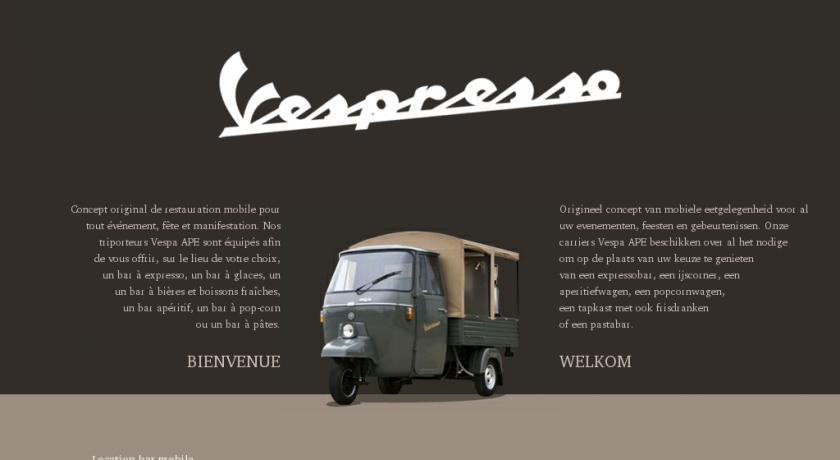 Vespa équipé restauration évènementielle Vespa équipé restauration évènementielle