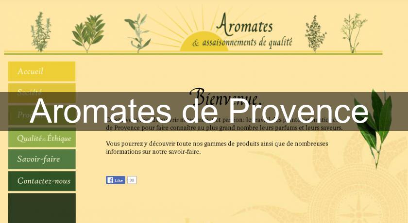 Aromates de Provence Aromates de Provence