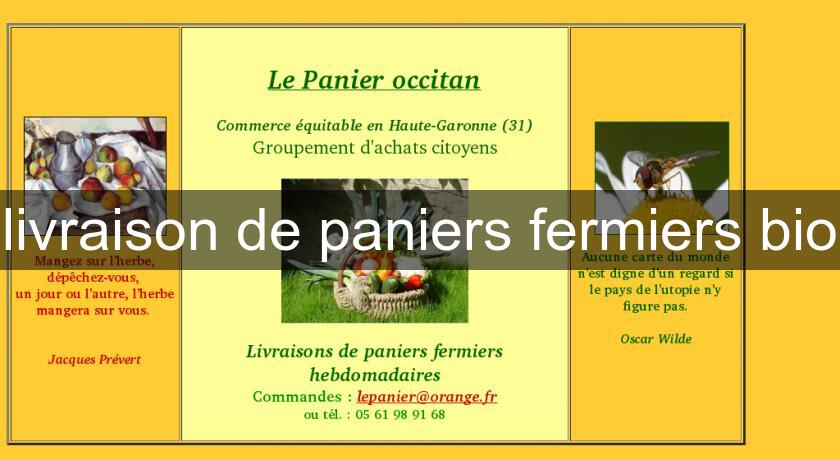 livraison de paniers fermiers bio livraison de paniers fermiers bio