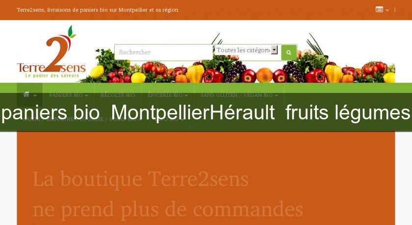 paniers bio MontpellierHérault fruits légumes paniers bio MontpellierHérault fruits légumes