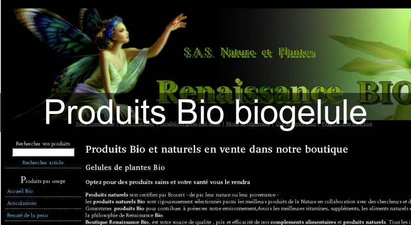 Produits Bio biogelule Produits Bio biogelule