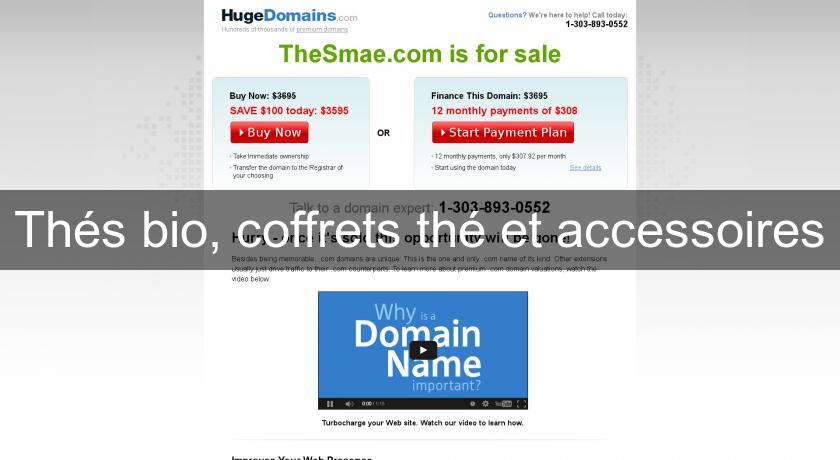 Thés bio, coffrets thé et accessoires Thés bio, coffrets thé et accessoires