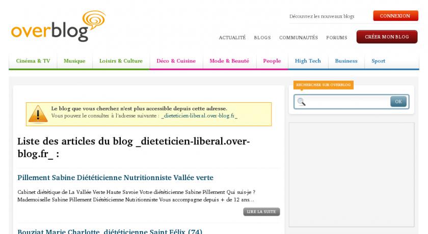 Annuaire Diététicien libéral Annuaire Diététicien libéral