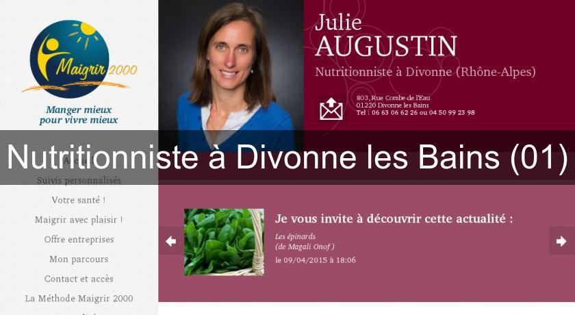 Nutritionniste à Divonne les Bains (01) Nutritionniste à Divonne les Bains (01)