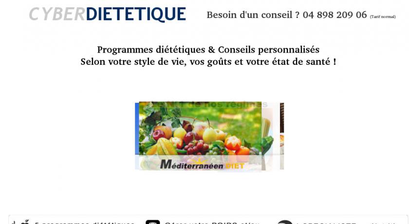 Programme minceur sur-mesure - CyberDietetique Programme minceur sur-mesure - CyberDietetique