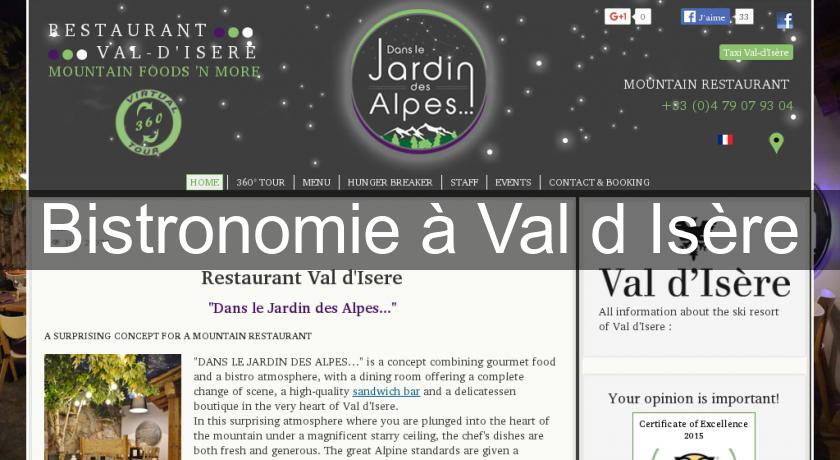 Bistronomie à Val d'Isère Bistronomie à Val d'Isère