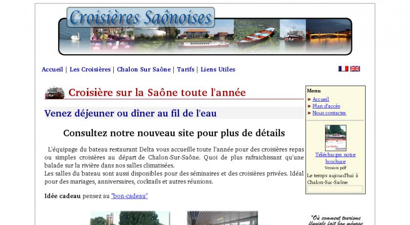 Croisiere Saonoise - bateau restaurant sur la Saône Croisiere Saonoise - bateau restaurant sur la Saône