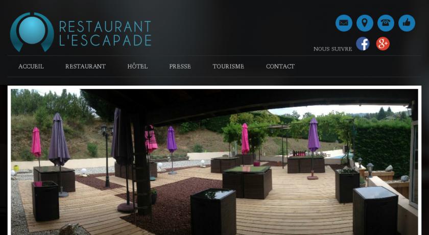 Hôtel Restaurant l’Escapade, Le Crestet (07) Hôtel Restaurant l’Escapade, Le Crestet (07)
