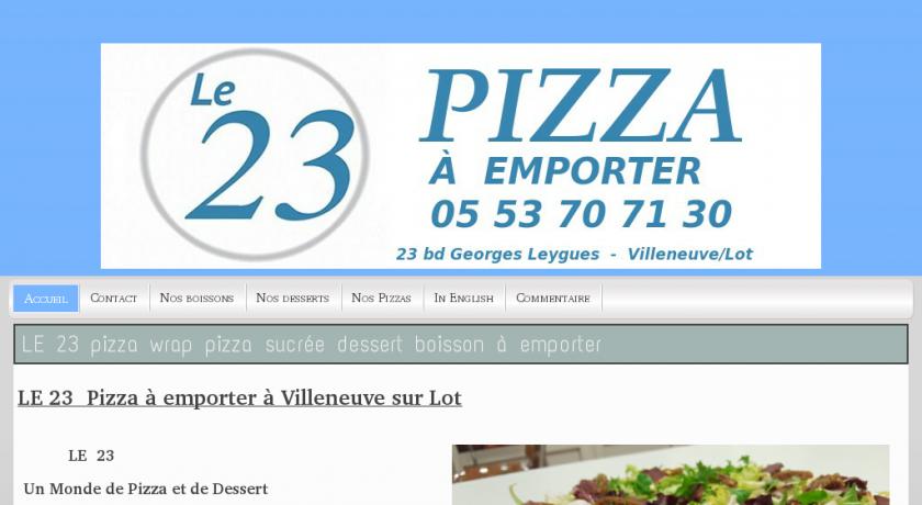 Pizza à emporter, Villeneuve sur Lot (47) Pizza à emporter, Villeneuve sur Lot (47)