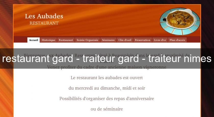 restaurant gard - traiteur gard - traiteur nimes restaurant gard - traiteur gard - traiteur nimes