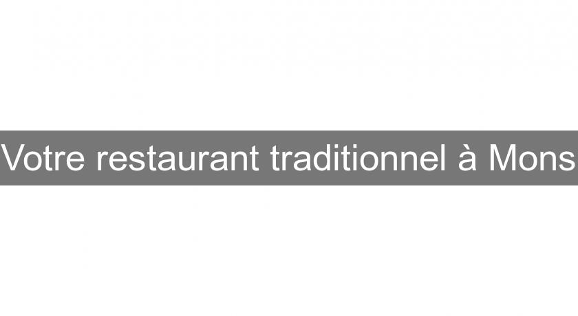Votre restaurant traditionnel à Mons Votre restaurant traditionnel à Mons