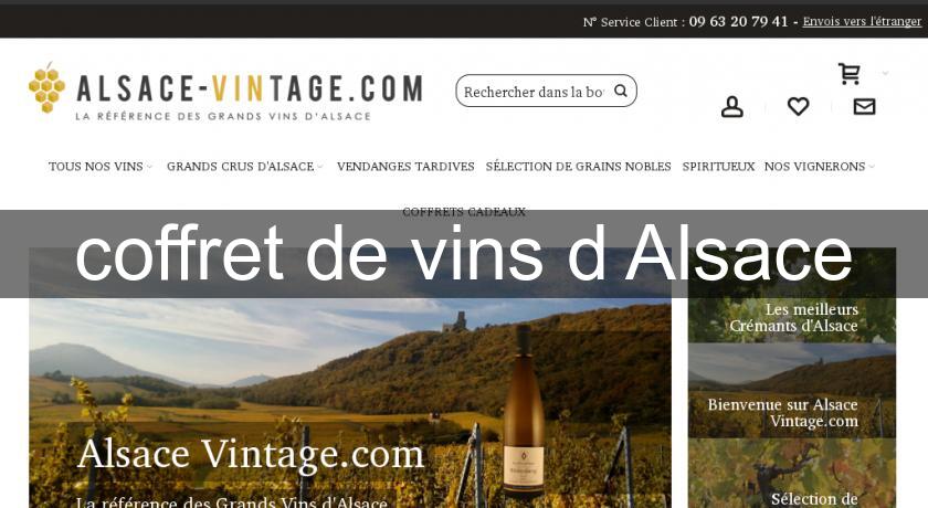 coffret de vins d'Alsace coffret de vins d'Alsace