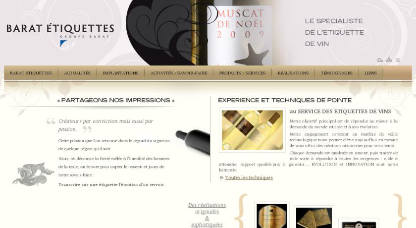 Impression d'étiquettes de vin dans le Sud Ouest Impression d'étiquettes de vin dans le Sud Ouest