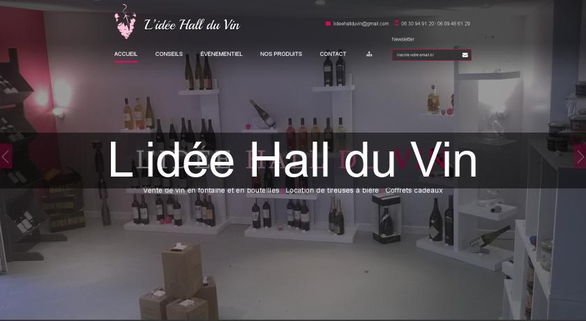 L'idée Hall du Vin L'idée Hall du Vin