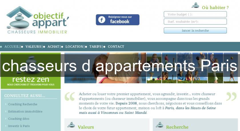 chasseurs d'appartements Paris chasseurs d'appartements Paris