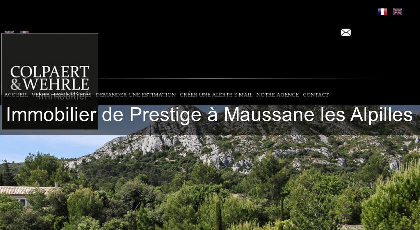 Immobilier de Prestige à Maussane les Alpilles Immobilier de Prestige à Maussane les Alpilles